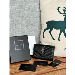 입생로랑 414404 카드지갑 머니클립